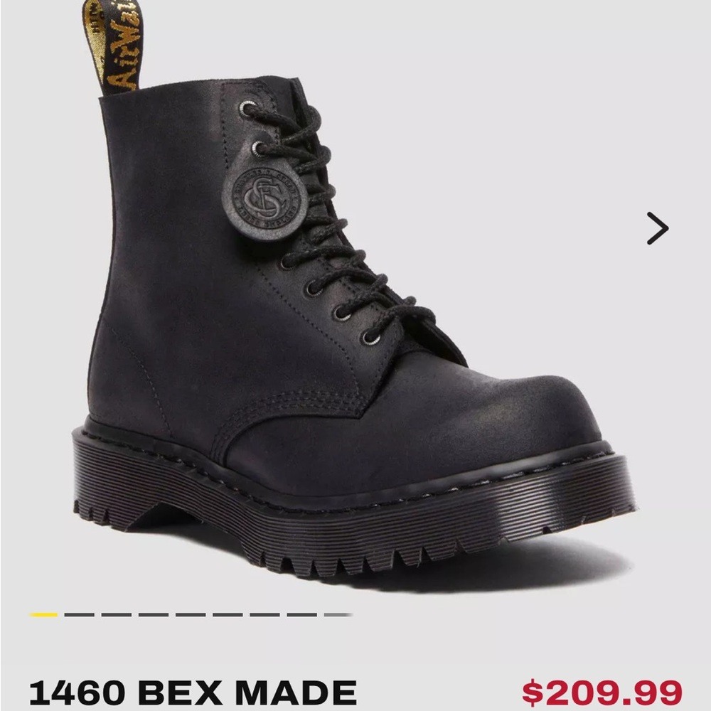 Dr. Martens 1460 Bex Black Leather Boots